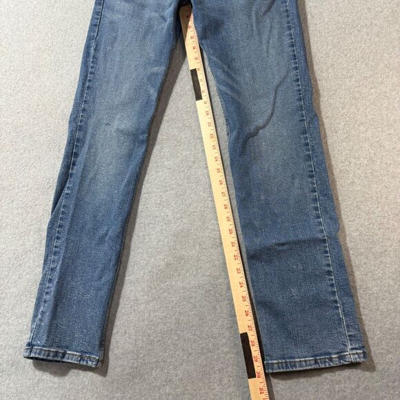 Levis Jeans Mens 511 29x 32 Blue Denim American Solid Straight Workwear Mid Rise - Picture 5 of 12